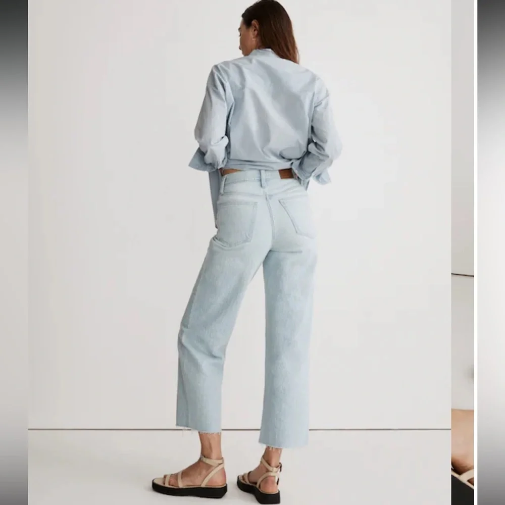 Madewell The Perfect Vintage Wide-Leg Crop Jean - Picture 2 of 7
